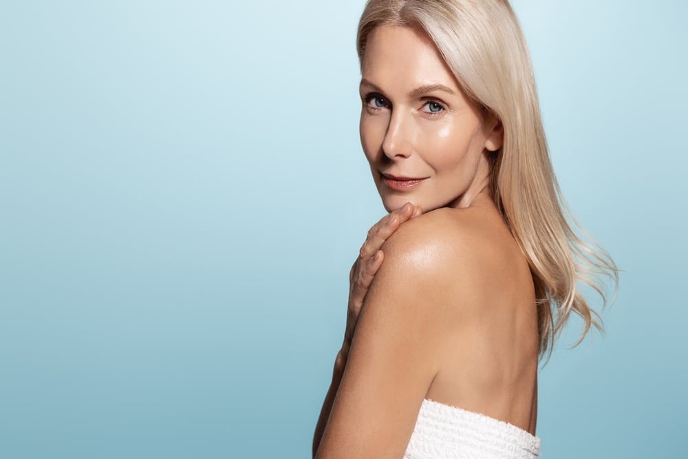 Woman with smooth skin and youthful appearance after Botox treatment in Mullica Hill, NJ