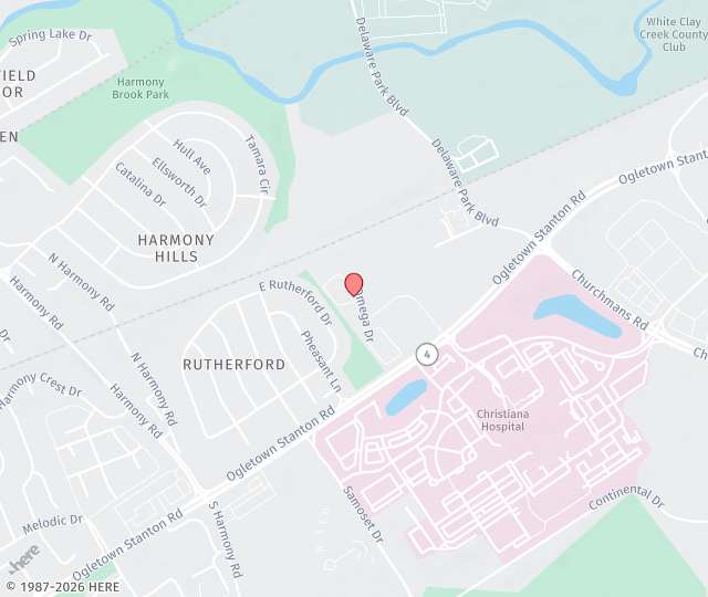 Location Map: 4645 Ogletown-Stanton Road Newark, DE 19713